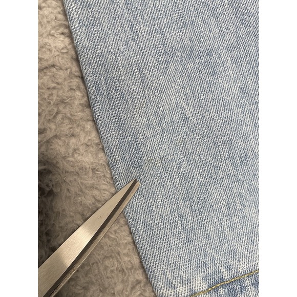 Vintage 90s Disney Mickey Mouse Jerry Leigh Jeans Womens Sz 5 Blue Straight Fit - Picture 12 of 13